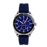 Shield Sonar Chronograph Strap Watch w/Date - Dark Blue - SLDSH113-4 SLDSH113-4