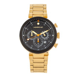 Morphic M87 Series Chronograph Bracelet Watch w/Date - Gold/Black MPH8705