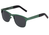 Breed Hypnos Titanium Polarized Sunglasses - Green/Black BSG057GN