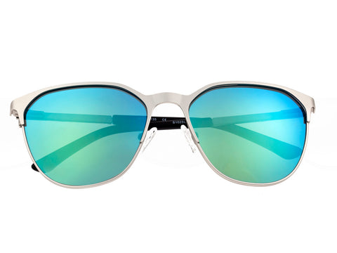 Sixty One Corindi Polarized Sunglasses - Silver/Celeste SIXS102SL
