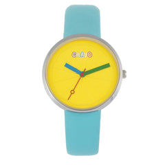 Crayo Metric Unisex Watch - Turquoise  CRACR5806