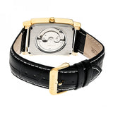 Heritor Automatic Frederick Leather-Band Watch - Gold/Black HERHR6103