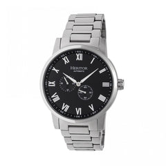 Heritor Automatic Romulus Bracelet Watch - Silver/Black HERHR6402