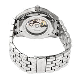 Heritor Automatic Stanley Semi-Skeleton Bracelet Watch - Silver HERHR6501