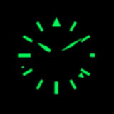 Axwell Arrow Leather-Band Watch w/Date - Tan/Green AXWAW102-5