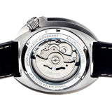 Heritor Automatic Pierce Genuine Leather-Band Watch w/Date - White/Black - HERHS1201 HERHS1201
