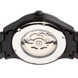 Heritor Automatic Antoine Semi-Skeleton Bracelet Watch - Black HERHR8504