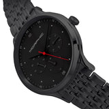 Morphic M65 Series Bracelet Watch w/Day/Date - Black MPH6504