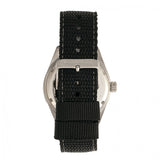 Morphic M69 Series Canvas-Band Watch - Silver MPH6901