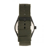 Morphic M69 Series Canvas-Band Watch - Black/Olive MPH6906