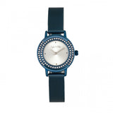 Sophie & Freda Cambridge Bracelet Watch w/Swarovski Crystals - Blue SAFSF4104