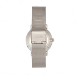 Sophie & Freda Savannah Mesh Bracelet Watch w/Swarovski Crystals - Silver SAFSF4201