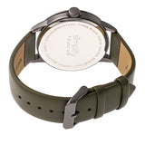 Simplify The 5700 Leather-Band Watch - Olive SIM5707