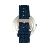 Simplify The 6100 Canvas-Overlaid Strap Watch w/ Day/Date - Blue SIM6104