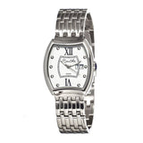 Bertha Charlotte Ladies Swiss Bracelet Watch - Silver/White BTHBR3101