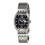 Bertha Charlotte Ladies Swiss Bracelet Watch - Silver/Black BTHBR3102