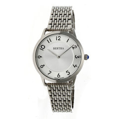 Bertha Abby Swiss Bracelet Watch - Silver