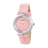 Bertha Cecelia Leather-Band Watch - Pink BTHBR7502