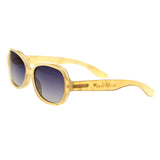 Bertha Payton Buffalo-Horn Polarized Sunglasses - Honey/Black BRSBR002C