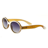 Bertha Laurel Buffalo-Horn Polarized Sunglasses - Honey/Black BRSBR006Z