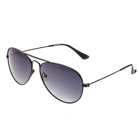 Bertha Brooke Polarized Sunglasses - Black/Black BRSBR018B