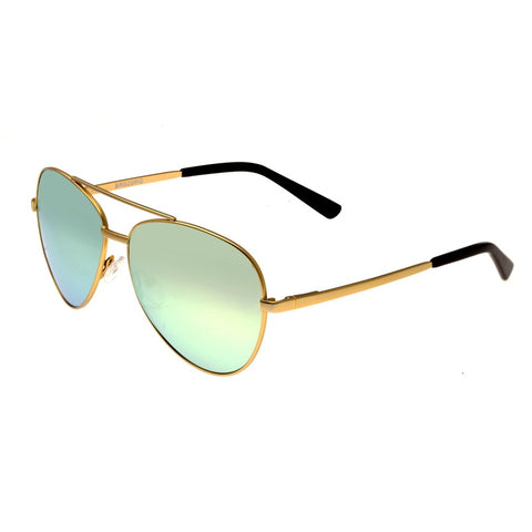 Bertha Bianca Polarized Sunglasses - Gold/Celeste-Gold BRSBR020G