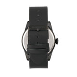 Breed Rio Leather-Band Watch w/Day/Date - Black  BRD7406