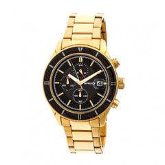 Breed Maverick Chronograph Bracelet Watch w/Date - Gold