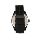 Breed Ranger Leather-Band Watch w/Date - Black BRD8007