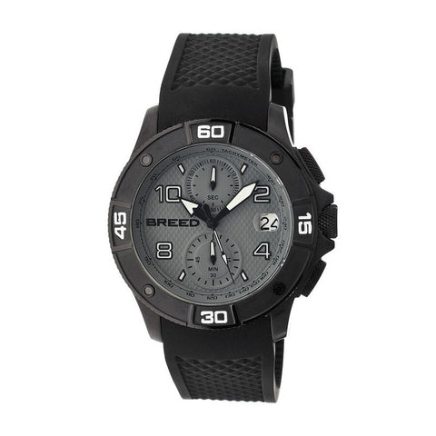 Breed Raylan Chronograph Men's Watch w/ Date-Black/Grey BRD5805