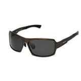 Breed Cosmos Aluminium Polarized Sunglasses - Brown/Black BSG013BN
