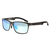Breed Pyxis Titanium Polarized Sunglasses - Gunmetal/Blue BSG024BL
