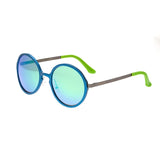 Breed Corvus Aluminium Polarized Sunglasses - Blue/Blue-Green BSG025BL