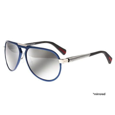 Breed Octans Titanium Polarized Sunglasses - Blue/Black BSG028BL