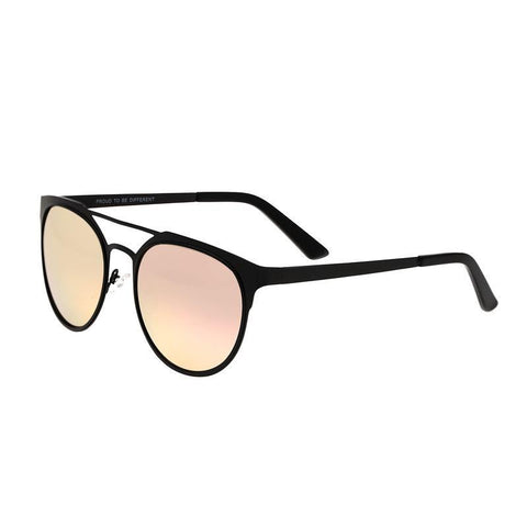 Breed Mensa Titanium Polarized Sunglasses - Black/Rose Gold BSG037BK