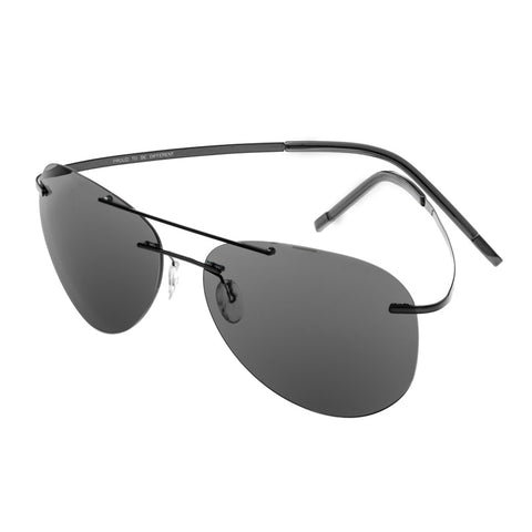Breed Luna Polarized Sunglasses - Black/Black BSG044BK