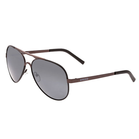 Breed Genesis Polarized Sunglasses - Brown/Black BSG046BN
