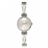 Bertha Amanda Criss-Cross Bracelet Watch - Silver BTHBR7601