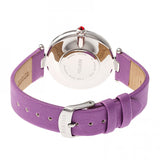 Bertha Trisha Leather-Band Watch w/Swarovski Crystals - Lilac BTHBR8002