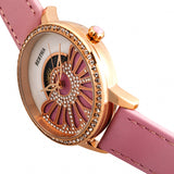 Bertha Adaline Mother-Of-Pearl Leather-Band Watch - Pink BTHBR8206