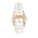 Bertha Sadie Mother-of-Pearl Leather-Band Watch - White BTHBR8404