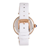 Bertha Rosie Leather-Band Watch - Rose Gold/White BTHBR8805