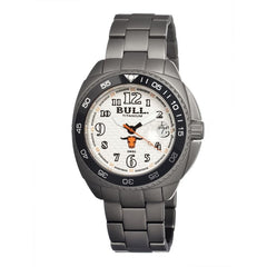 Bull Titanium Matador Men's Swiss Bracelet Watch - White