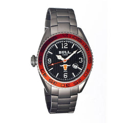 Bull Titanium Hereford Men's Swiss Bracelet Watch - Black BULHR002