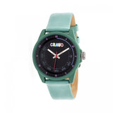 Crayo Jolt Leatherette Strap Watch - Seafoam CRACR4903