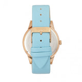 Crayo Electric Leatherette Strap Watch - Light Blue CRACR5002