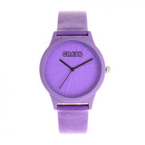 Crayo Splat Leatherette Strap Watch - Purple CRACR5307