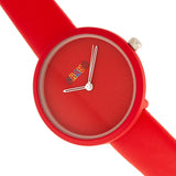 Crayo Blade Leatherette Strap Watch - Red CRACR5403