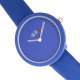 Crayo Blade Leatherette Strap Watch - Blue CRACR5404