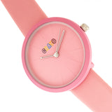 Crayo Blade Leatherette Strap Watch - Pink CRACR5406